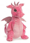 knuffeldraak Sparkle Tales Dahlia roze 30,5 cm