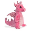 knuffeldraak Sparkle Tales Dahlia roze 30,5 cm