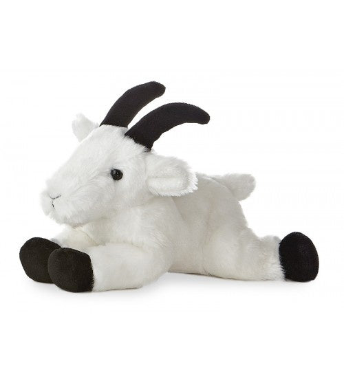 Knuffel Mini Flopsie Geit wit 20.5 cm