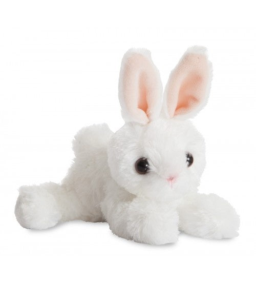 Knuffel Mini Flopsie konijn wit 20,5 cm