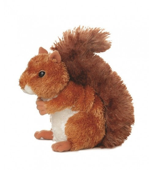 Knuffel Mini Flopsie Nutsie eekhoorn 20,5 cm bruin