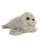 Knuffel Mini Flopsie zeehond grijs 20,5 cm