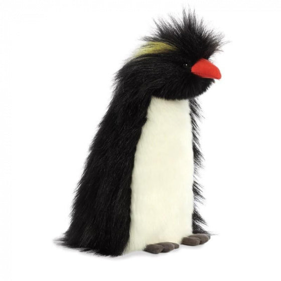 pinguïnknuffel Theo Rock Hopper 26,5 cm pluche wit/zwart
