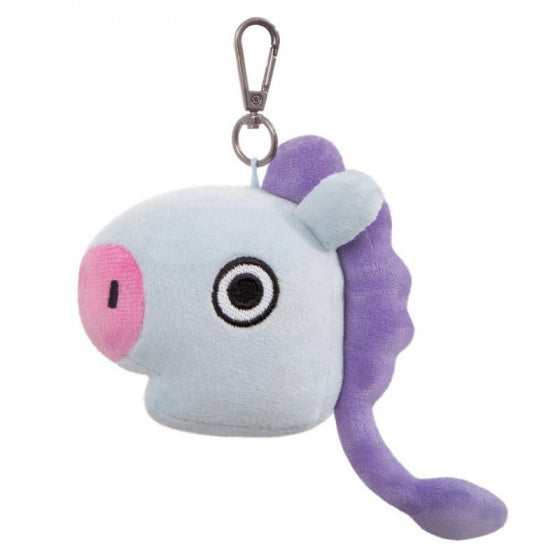 sleutelhanger Linefriends BT21 Mang 9 cm pluche paars