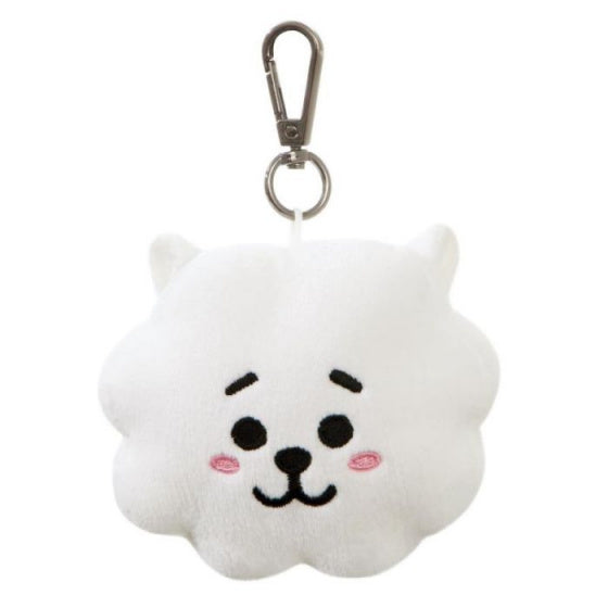 sleutelhanger Linefriends BT21 Rj 9 cm pluche wit