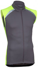 fietsshirt heren polyester antraciet maat M