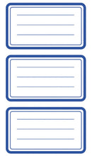 boeketiketten Z-design School junior 76 x 120 mm papier