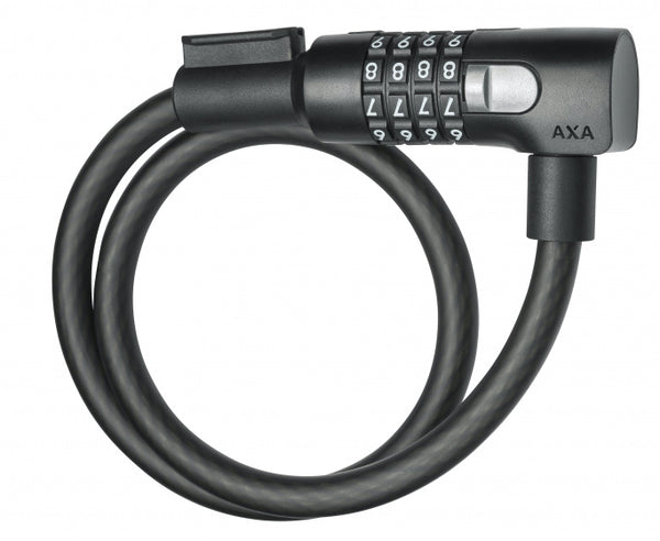 Kabelslot Axa Resolute C12-65 code - zwart