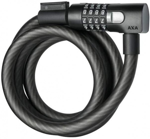 Kabelslot Axa Resolute C15-180 code - zwart