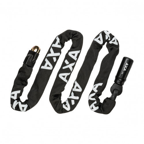 Kettingslot Axa Linq ART 2 - 180-9.5 met polyester hoes - zwart