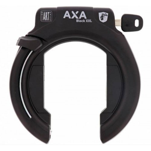 Ringslot Axa Block XXL - zwart (op kaart)