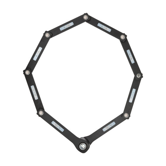 Vouwslot Axa Fold 100 Lite - zwart