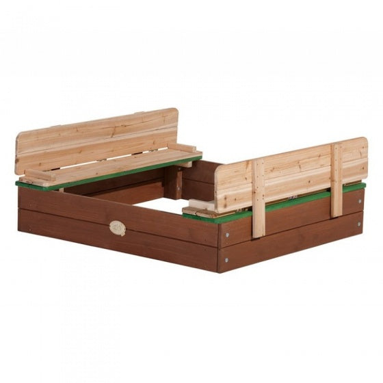 zandbak Ella 100 x 95 x 20 cm hout bruin