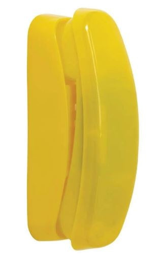 speelgoedtelefoon voor speelhuisjes 21 cm geel