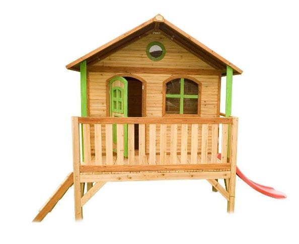 speelhuis Stef 360 x 200 x 232 cm hout blank