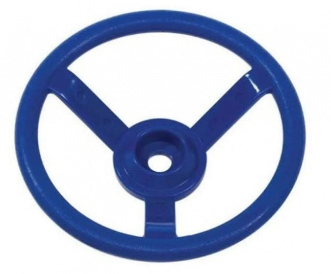 Stuurwiel voor speelhuisje 29 cm blauw
