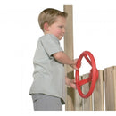 Stuurwiel voor speelhuisje 29 cm rood