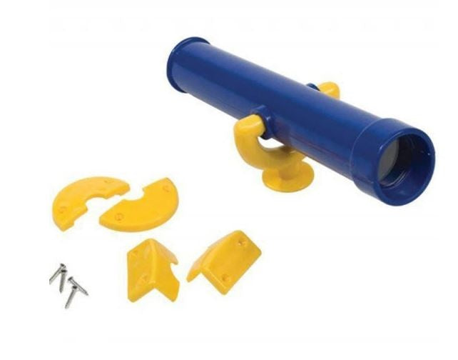 telescoop voor speeltoren blauw/geel 30 cm