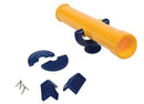telescoop voor speeltoren geel/blauw 30 cm