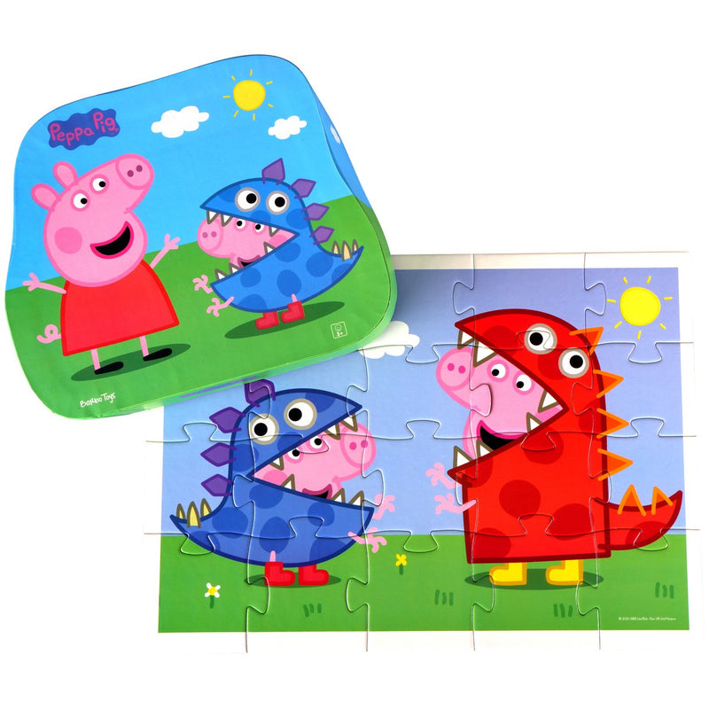 Peppa Pig - Deco puzzel - Peppa / George