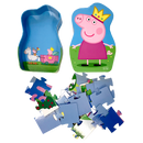 Peppa Pig Deco Puzzel - Prinses - In Mooi Kartonnen Verpakking