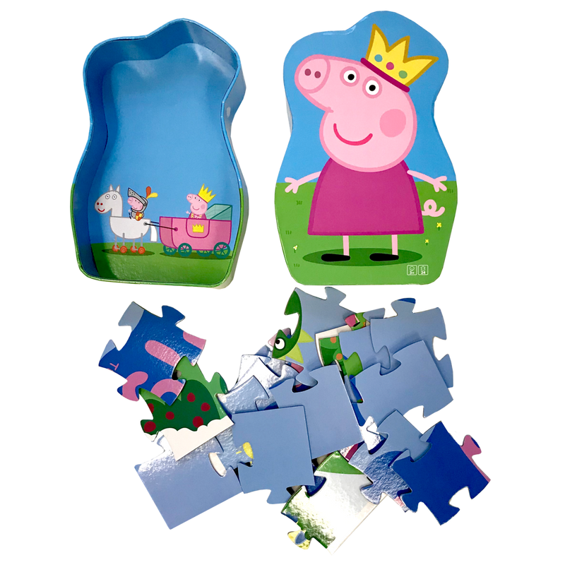 Peppa Pig Deco Puzzel - Prinses - In Mooi Kartonnen Verpakking