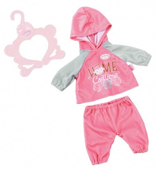 kledingset Baby Suits roze 3-delig 43 cm