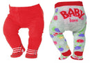 maillots Trend 43 cm dubbelverpakking rood/grijs