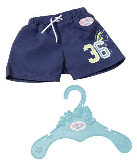 zwemshort donkerblauw 43 cm