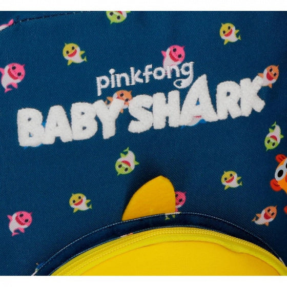 koffer Baby Shark My Good Friend ABS 25 liter blauw