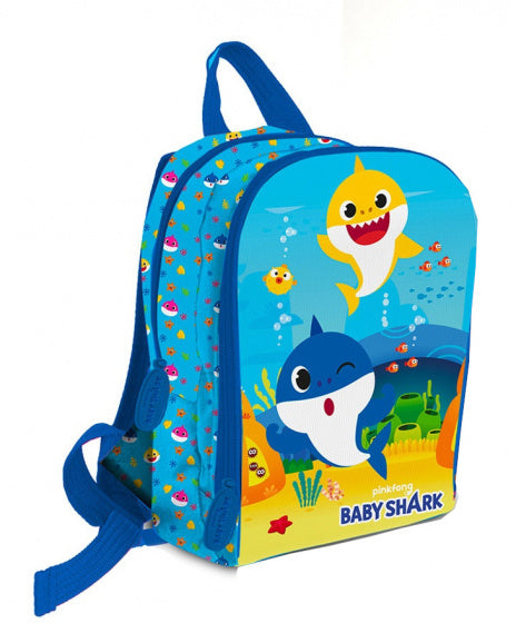 kinderrugzak Baby Shark junior 32 cm polyester