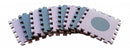 speelmat Geo junior 90 cm foam roze/grijs 18-delig