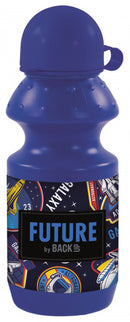 drinkfles junior 330 ml 6 x 18 cm donkerblauw