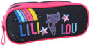 etui Lili Lou junior 23 x 7 x 10 cm polyester zwart