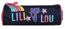 etui Lililou 22 x 7 x 7 cm polyester marineblauw