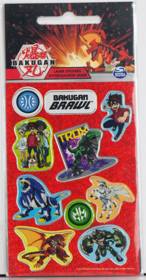 stickervel Brawl junior rood 10 stickers