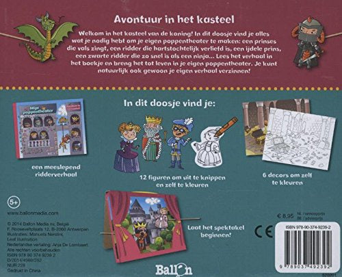 Mijn poppentheater - Avontuur in het kasteel - roze