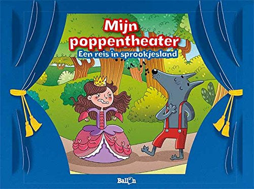 Mijn poppentheater - Een reis in sprookjesland - blauw