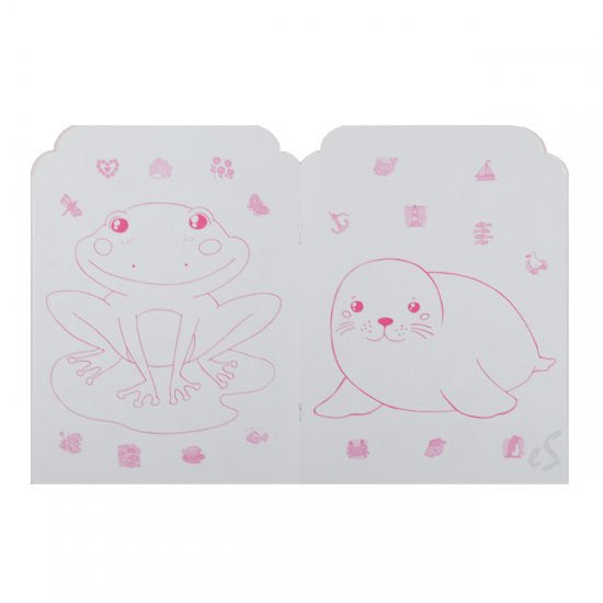 stickerparadeboek Schattige Dieren 27 x 20 cm papier