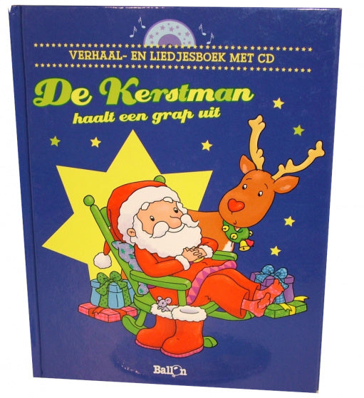 verhaal- en liedjesboek - De Kerstman haalt een grap uit