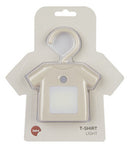 decoratieverlichting T-shirt junior 13 cm led ABS wit