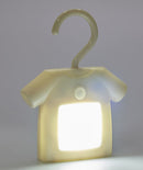 decoratieverlichting T-shirt junior 13 cm led ABS wit