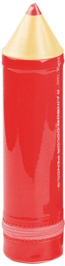 etui Pencil junior 6 x 24,5 cm rood