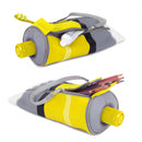 etui/toilettas verftube junior PVC 30,5 x 15 cm geel