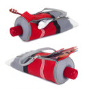 etui/toilettas verftube junior PVC 30,5 x 15 cm rood