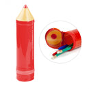 etui XL Pencil junior 24,5 x 6 cm rood