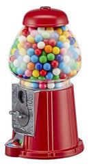kauwgomballenautomaat American Dream 28 cm glas rood