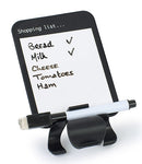 memobord Caddie 15 x 11,5 cm zwart/wit 2-delig