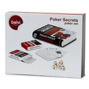 pokerset Secrets 19 x 15 cm metaal zwart