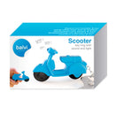 sleutelhanger Scooter 4 x 6,3 cm ABS blauw
